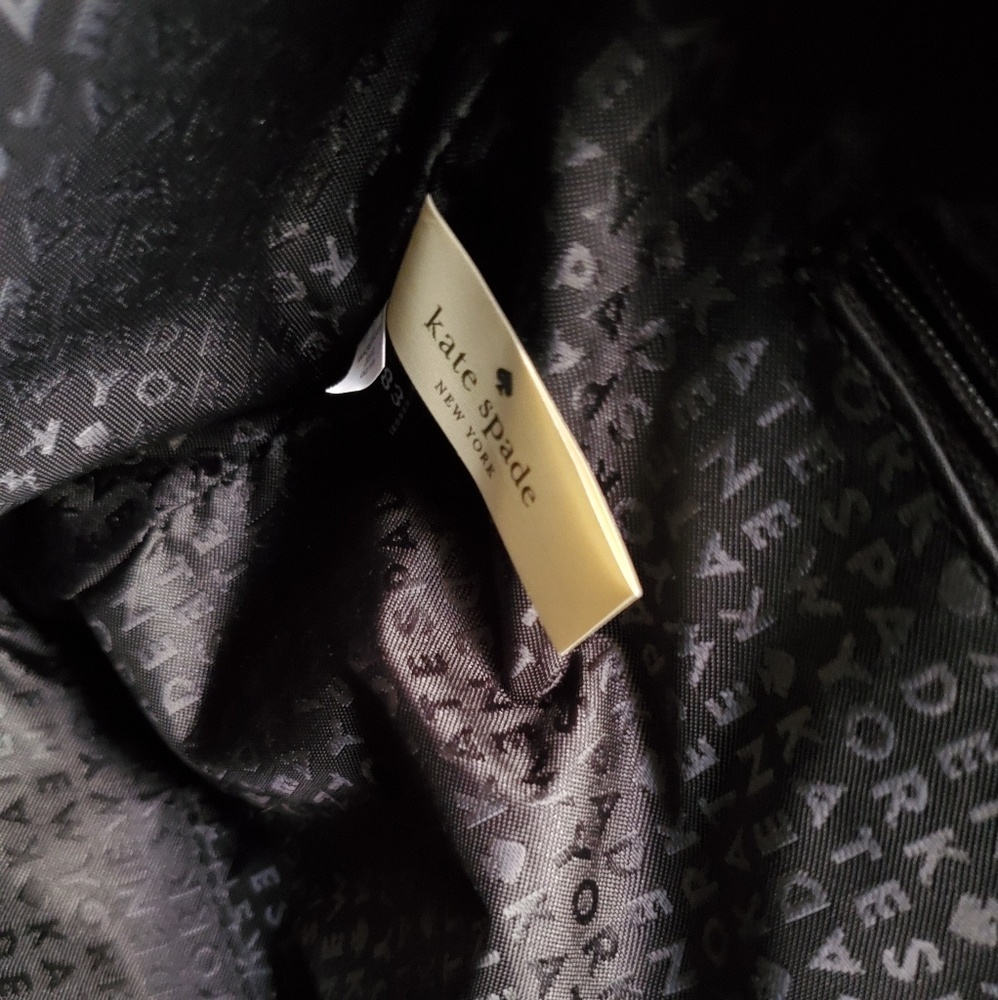 Kate Spade ♠️ Black Satchel Womens Handbag - Picture 8 of 8